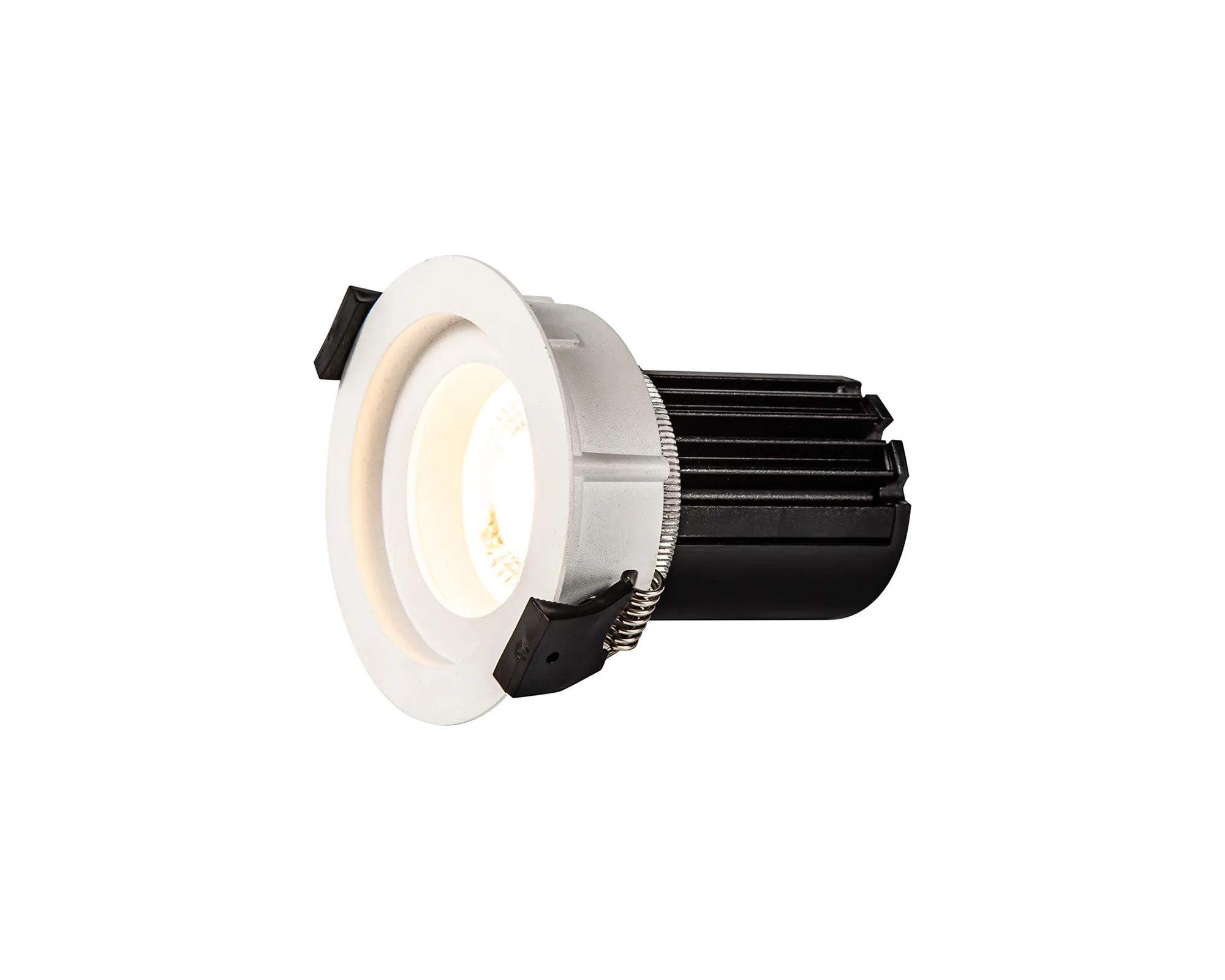 Beppe 10 Tridonic Powered 10W 2700K 710lm 36° CRI>90 LED Engine White Stepped Fixed Recessed Spotlight, IP20 DM201233  Dlux Beppe 10
